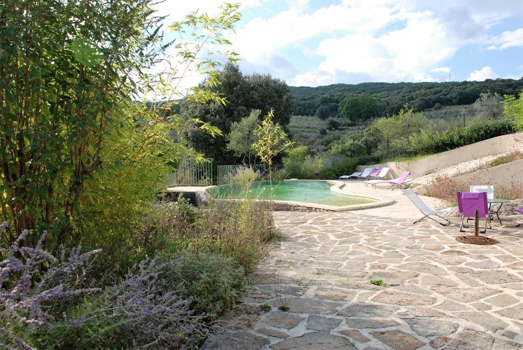 Bed and Breakfast Les Jardins Du Mas Evesque à Rousson  Extérieur photo